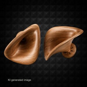 Solid Wood Spherical Wave Horn — Iwata style