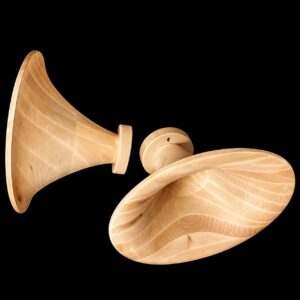 Solid Wood Spherical Wave Horn — Jabo style
